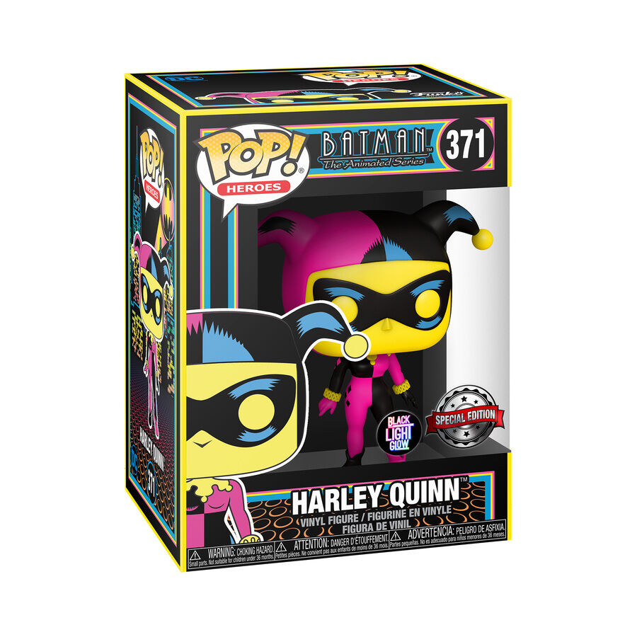 Funko POP! DC Black Light - Harley Quinn