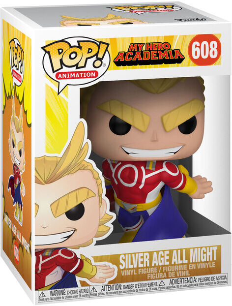 Funko Pop! All Might My Hero Academia Silver Age 608