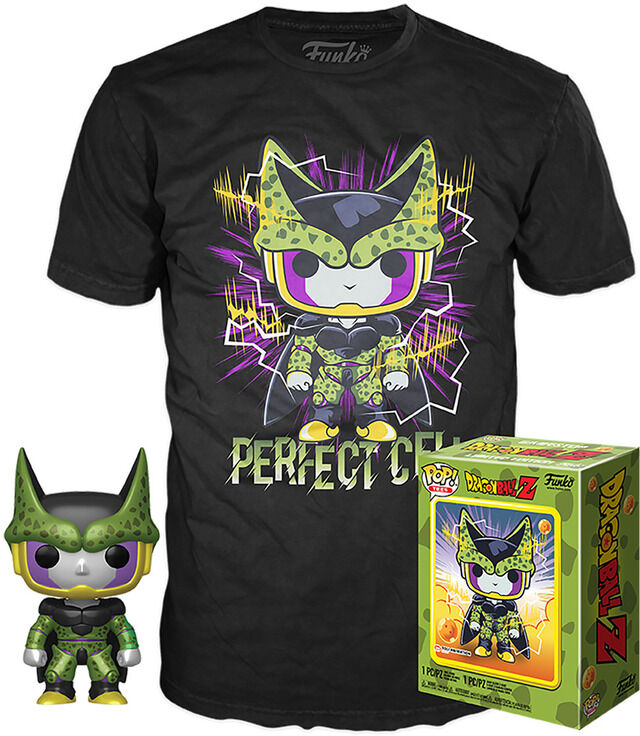 Funko POP! Pack Camiseta Dragon Ball Cell - M