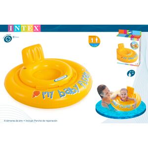 Intex Flotador hinchable amarillo 70 cm 11 kg