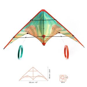 Djeco Cometa acrobática roja