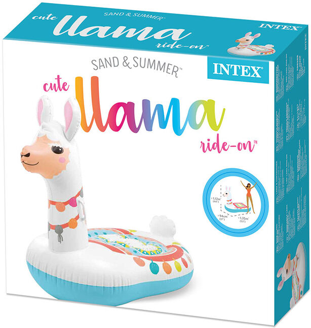 Intex Flotador inflable  Llama 135X94X112Cm