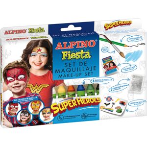 Alpino Maquillaje barra Fiesta Superheroes 6 colores