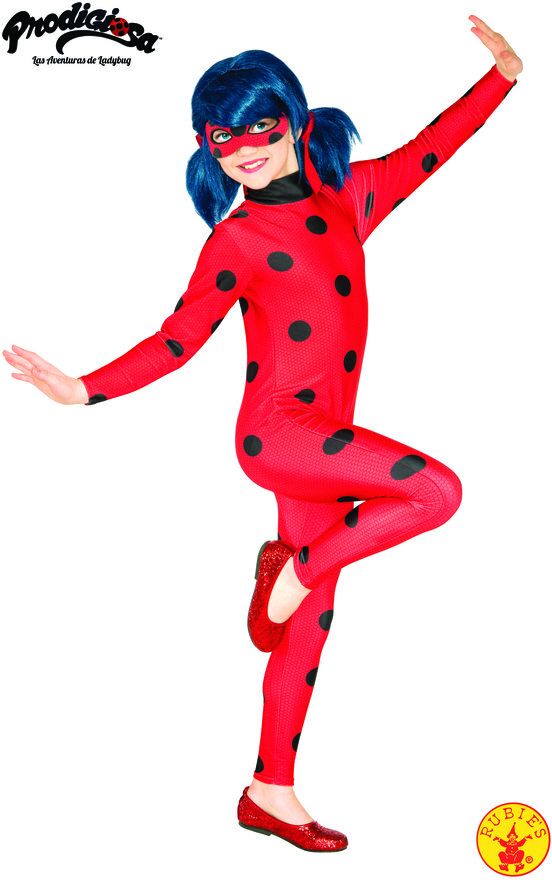 Rubie's Disfraz Ladybug Classic De 9 a 11 anys