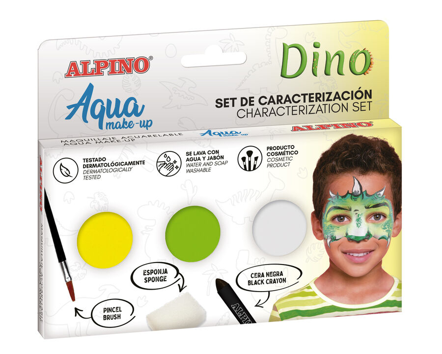 Alpino Maquillaje set de caracterización Dinosaurio