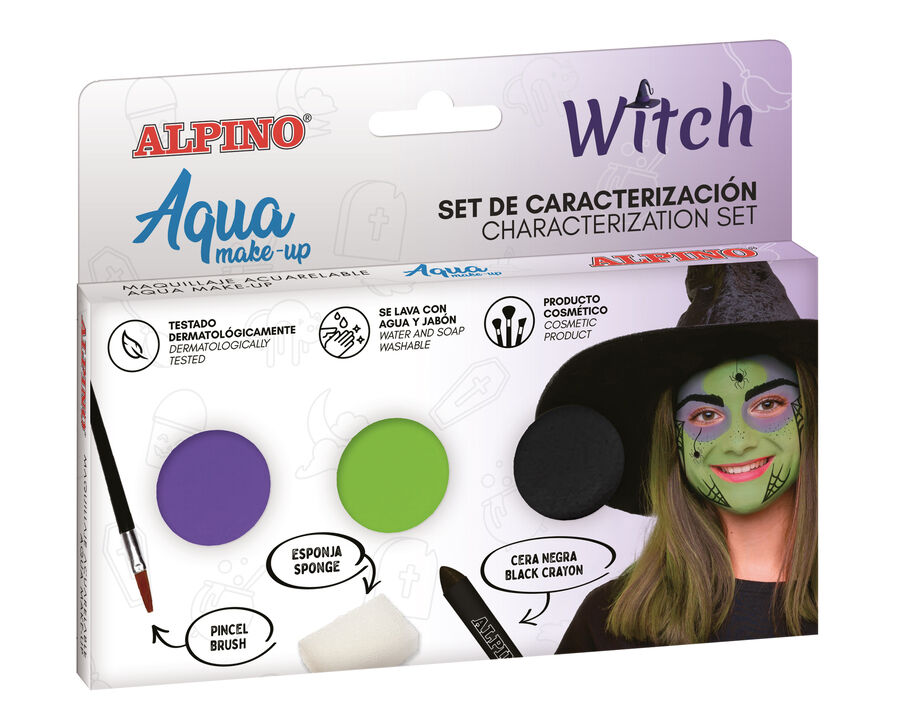 Alpino Maquillaje set de caracterización Bruja