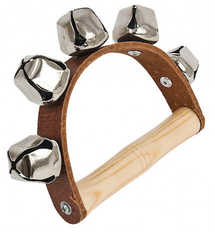 Fuzeau Instrumento musical  Corona madera 5 cascabeles