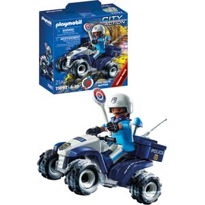 Playmobil City Speed Quad Policía 71092