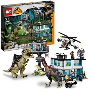 LEGO® Jurassic World Ataque del Giganotosaurio y el Therizinosaurio 76949