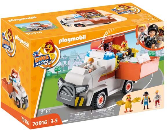 Playmobil Duck on Call D.O.C. Bomberos ambulancia 70916