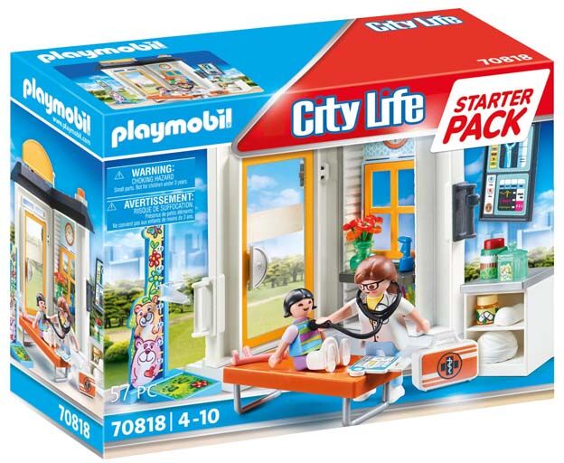 Playmobil City Life Hospital pediatra 70818