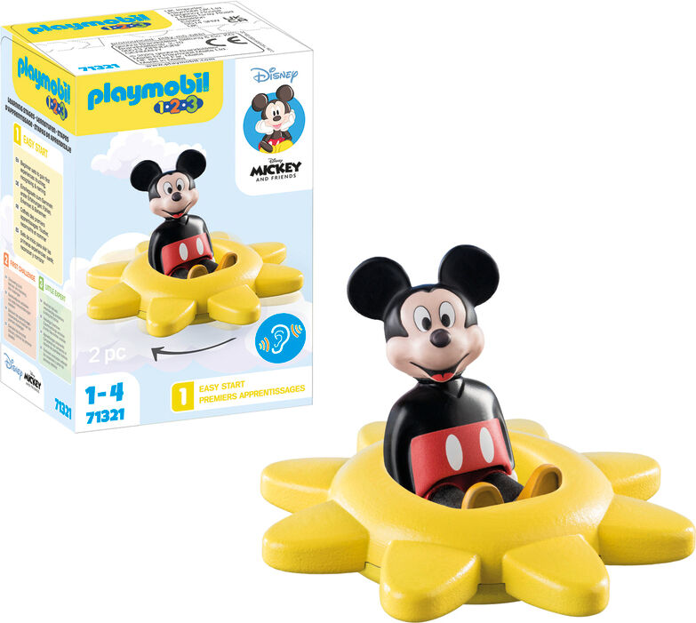 Playmobil 123 Mickey y Minnie Sol Giratorio71321