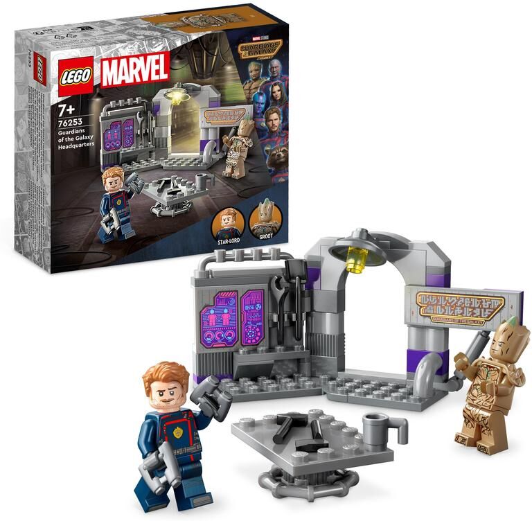 LEGO® Marvel Base de los Guardianes de la Galaxia 3 76523