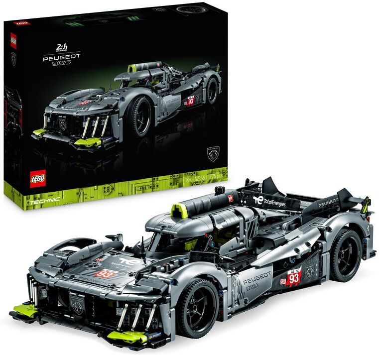 LEGO® Technic PEUGEOT 9X8 24h Le Mans Hybrid Hypercar 42156