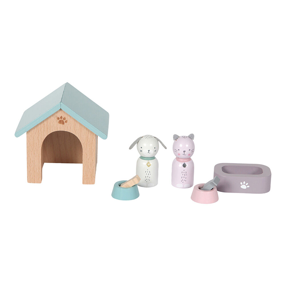 Little Duch Muebles Madera Set Mascotas