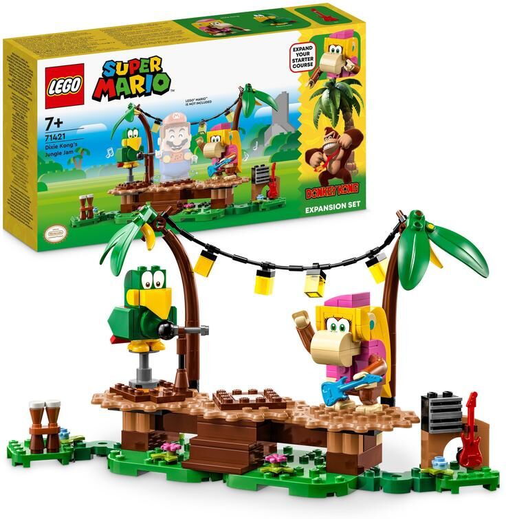 LEGO® Super Mario Set de Expansión: Jaleo en la Jungla con Dixie Kong 71421