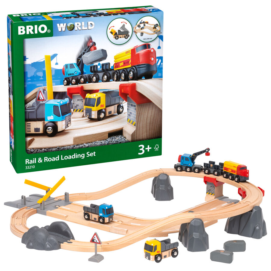 Ravensburger Brio Set Circuito Tren y cantera