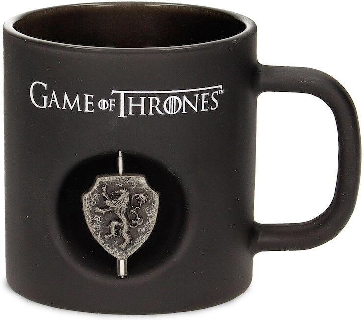 SD Toys Lannister Taza Negra Cristal Emblema Got