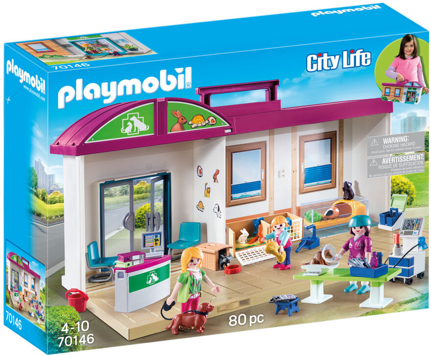 Playmobil City Life Veterinario maletín 70146