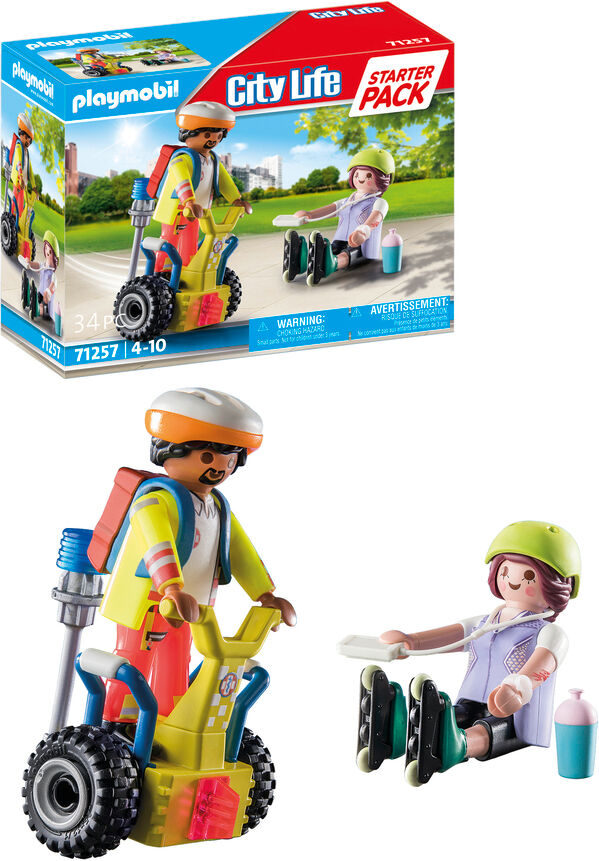 Playmobil City Rescate Patinete 71257