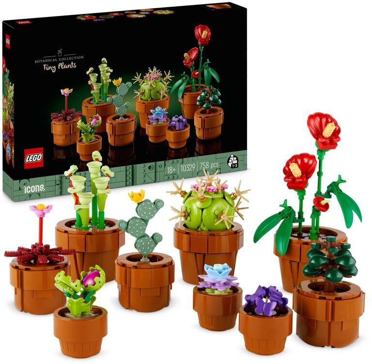 LEGO® Icons Plantas Diminutas 10329