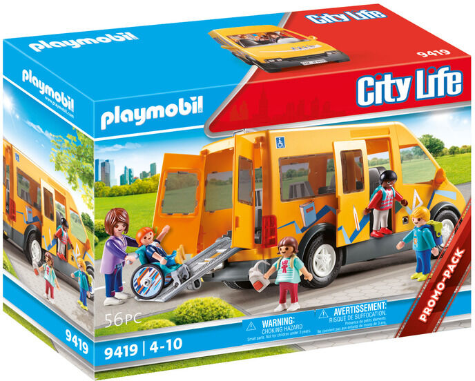 Playmobil City Life Autobús escolar 9419