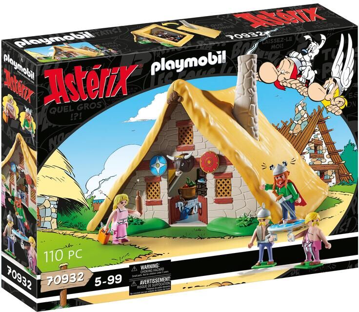 Playmobil Astérix Cabaña Abraracúrcix 70932