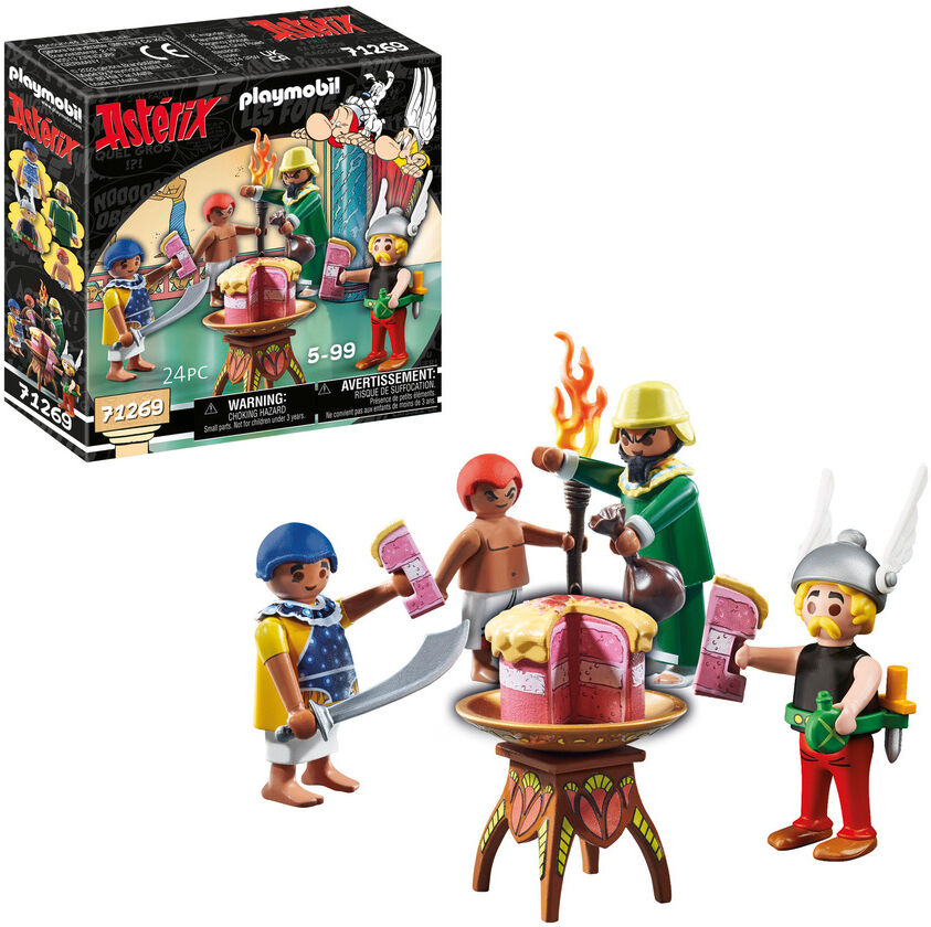 Playmobil Astérix Paletabis y tarta envenenada 71269