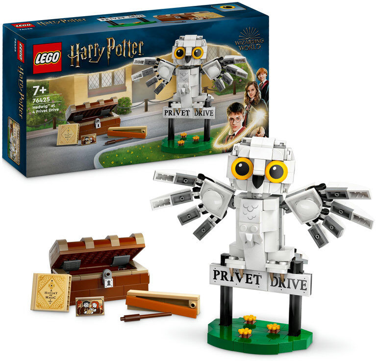 LEGO® Harry Potter TM Hedwig™ en el Número 4 de Privet Drive 76425