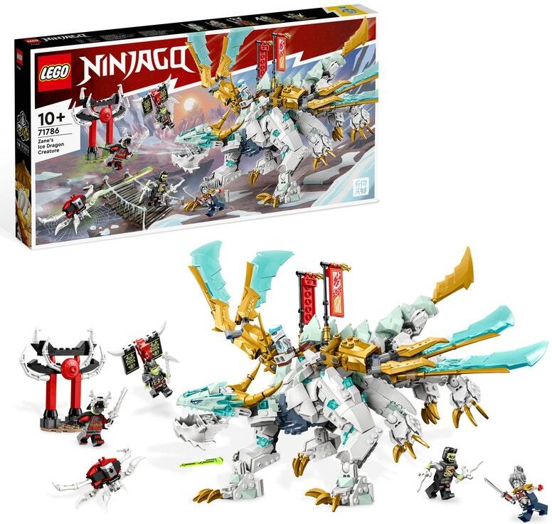 LEGO® Ninjago Criatura Dragón de Hielo de Zane 2en1 71786