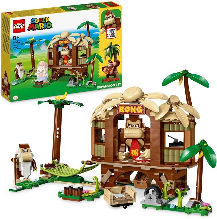 LEGO® Super Mario Set de Expansión: Casa del Árbol de Donkey Kong 71424