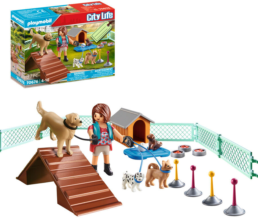 Playmobil City Entrenadora de Perros 70676