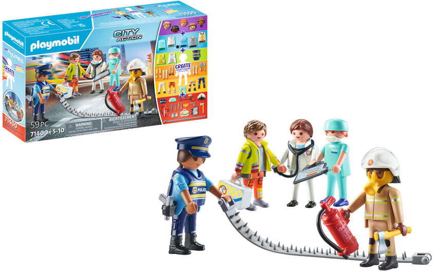 Playmobil My Figures Equipo de Rescate71400