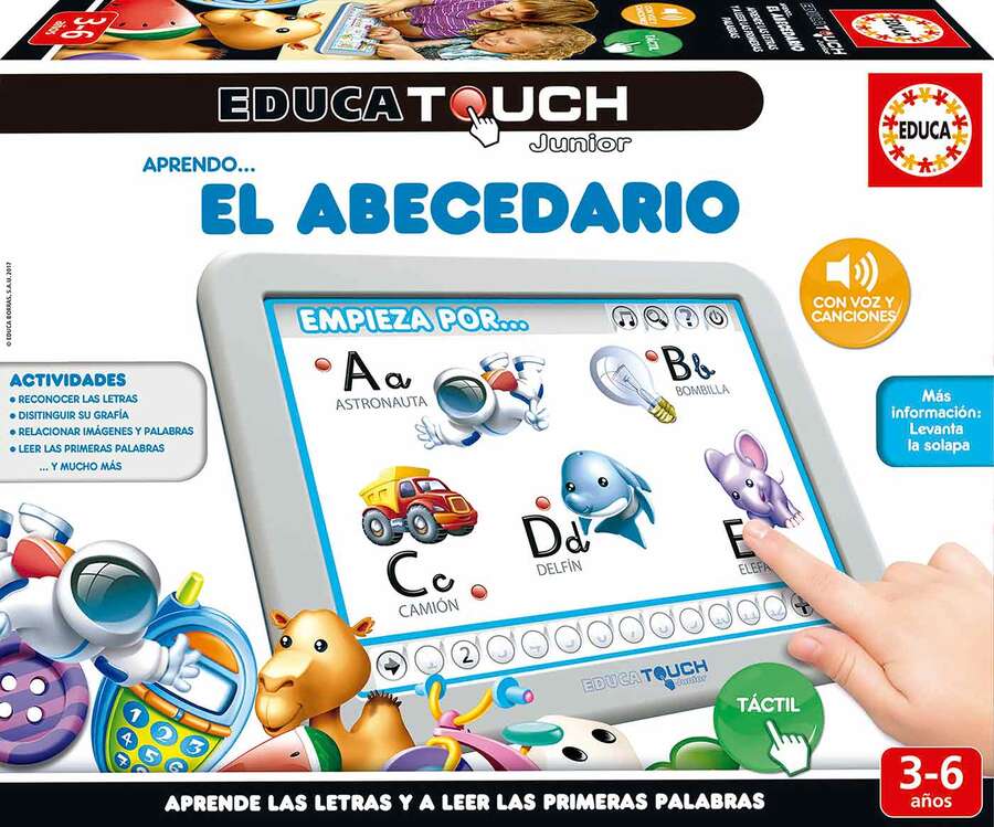 Educa Borras Aprendo… El abecedario. Educa Touch Junior