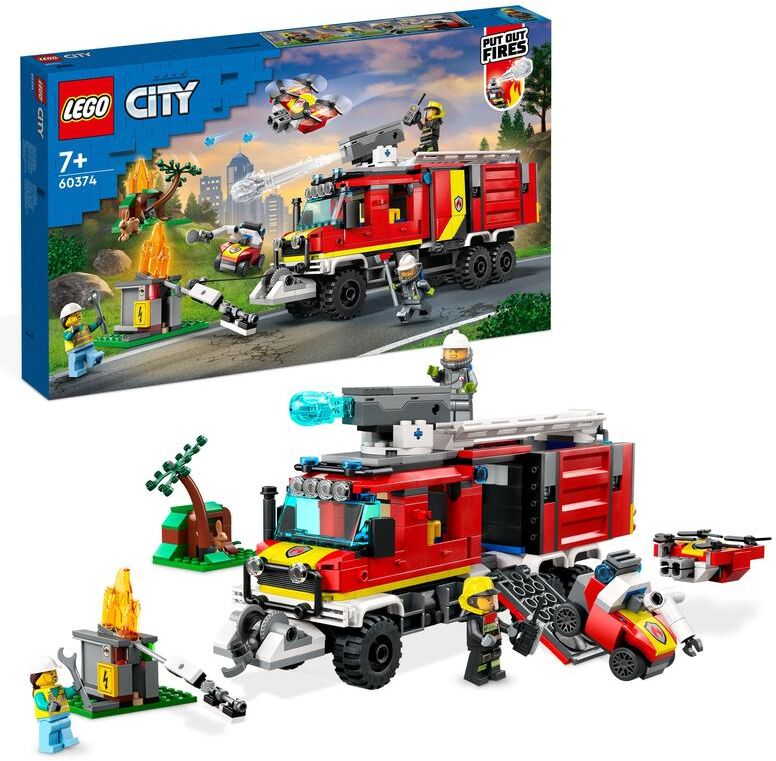 LEGO® City Unidad Móvil de Control de Incendios 60374