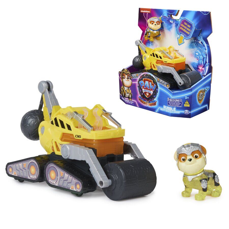 Spin Master Paw Patrol mighty vehículo Rubble