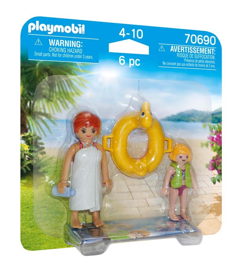 Playmobil Duo Pack Vacaciones bañistas 70690