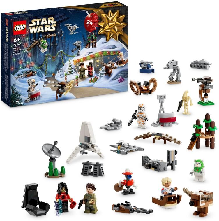 LEGO® Star Wars Calendario de Adviento 2023 75366