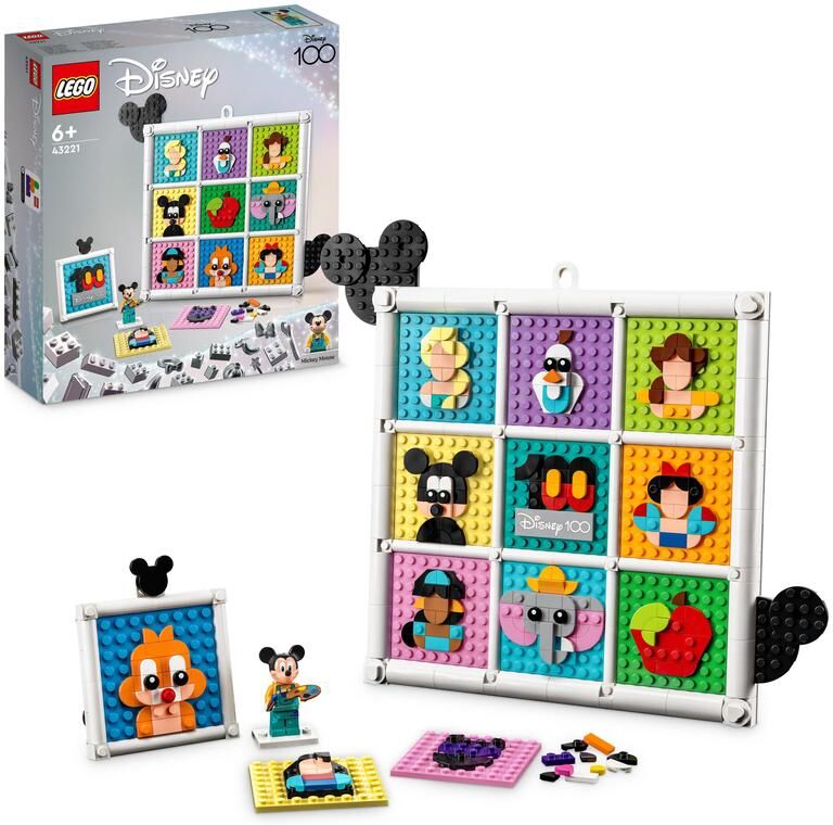 LEGO® Disney 100 Años de Iconos de la Animación Disney 43221