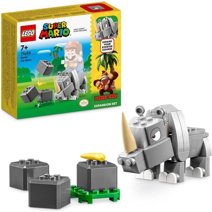 LEGO® Super Mario Set de Expansión: Rambi, el Rinoceronte 71420