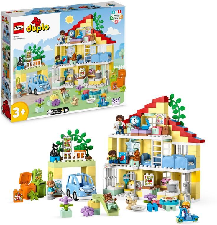 LEGO® DUPLO Casa Familiar 3en1 10994