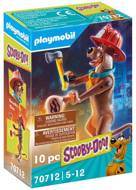 Playmobil Scooby Doo bombero 70712