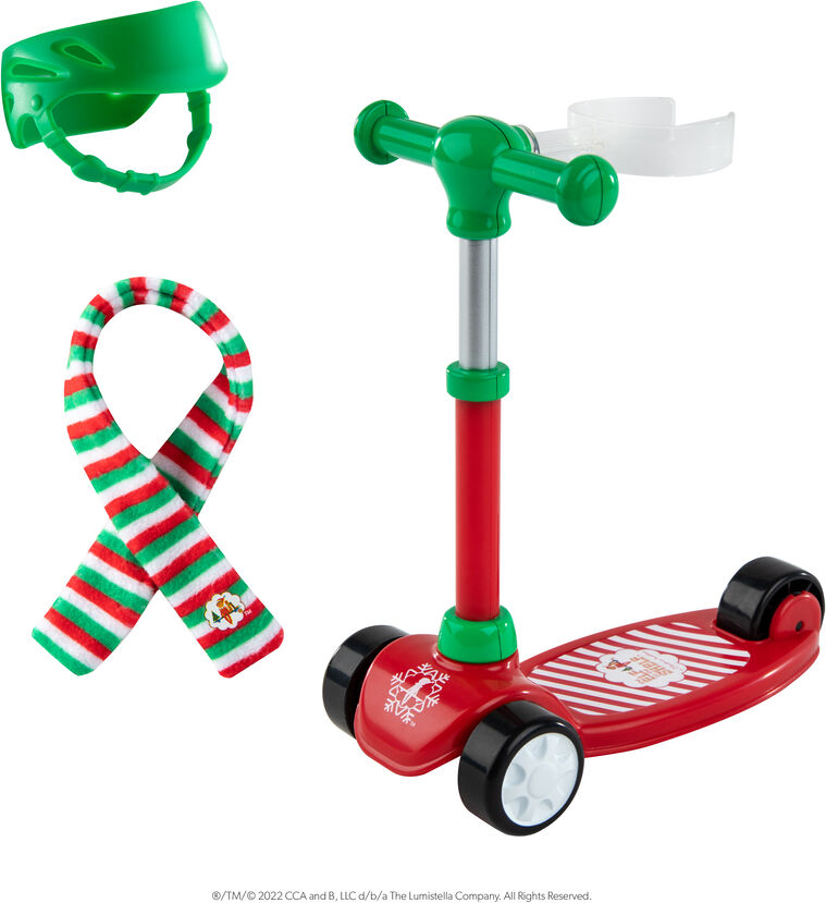 Cefa The Elf on the Shelf: Patinete y casco