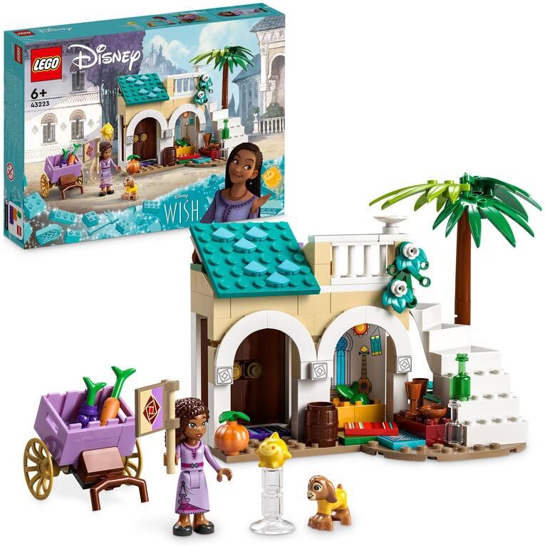 LEGO® Disney Wish Asha en la Ciudad de las Rosas 43223