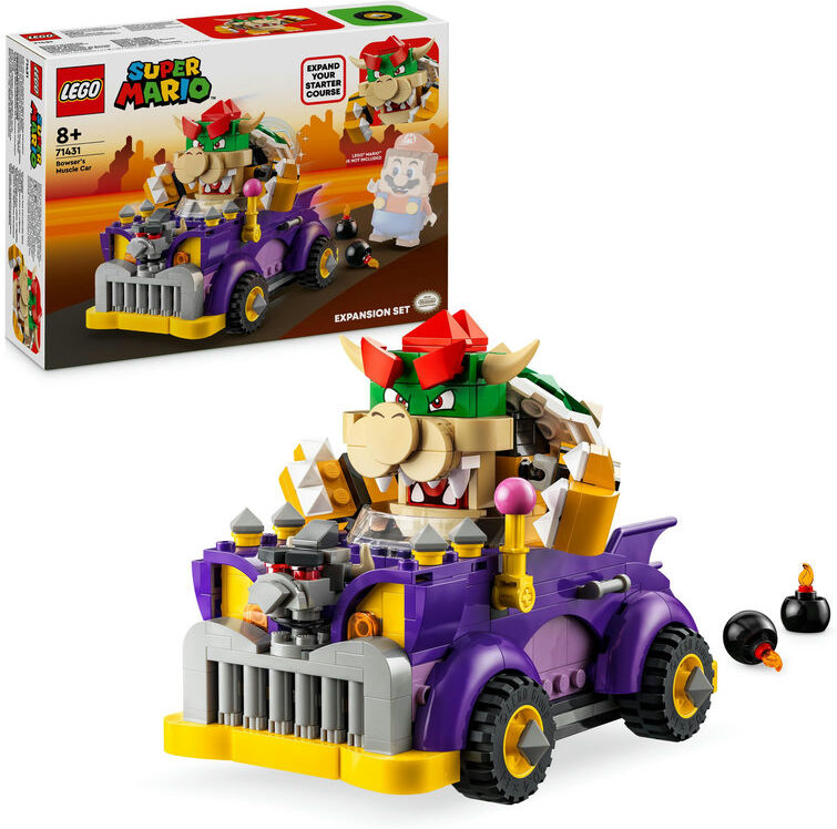 LEGO® Super Mario Set de Expansión: Coche monstruoso de Bowser 71431