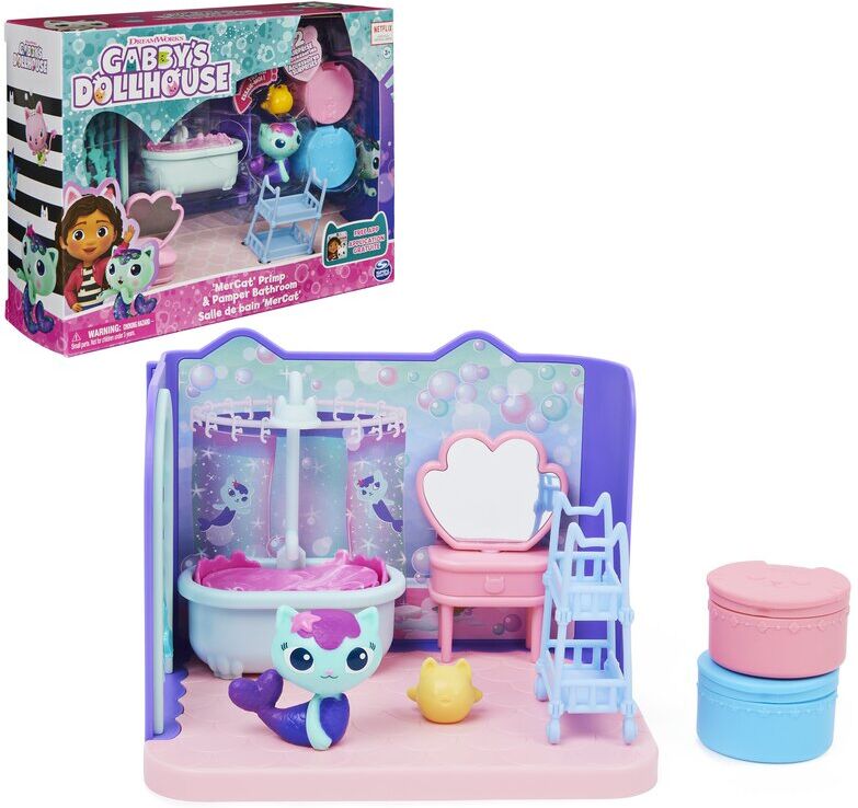 Spin Master Gabby Doll House habitación deluxe baño Siregata