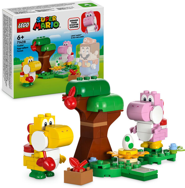 LEGO® Super Mario Set de Expansión: Huevo de Yoshi en el bosque 71428