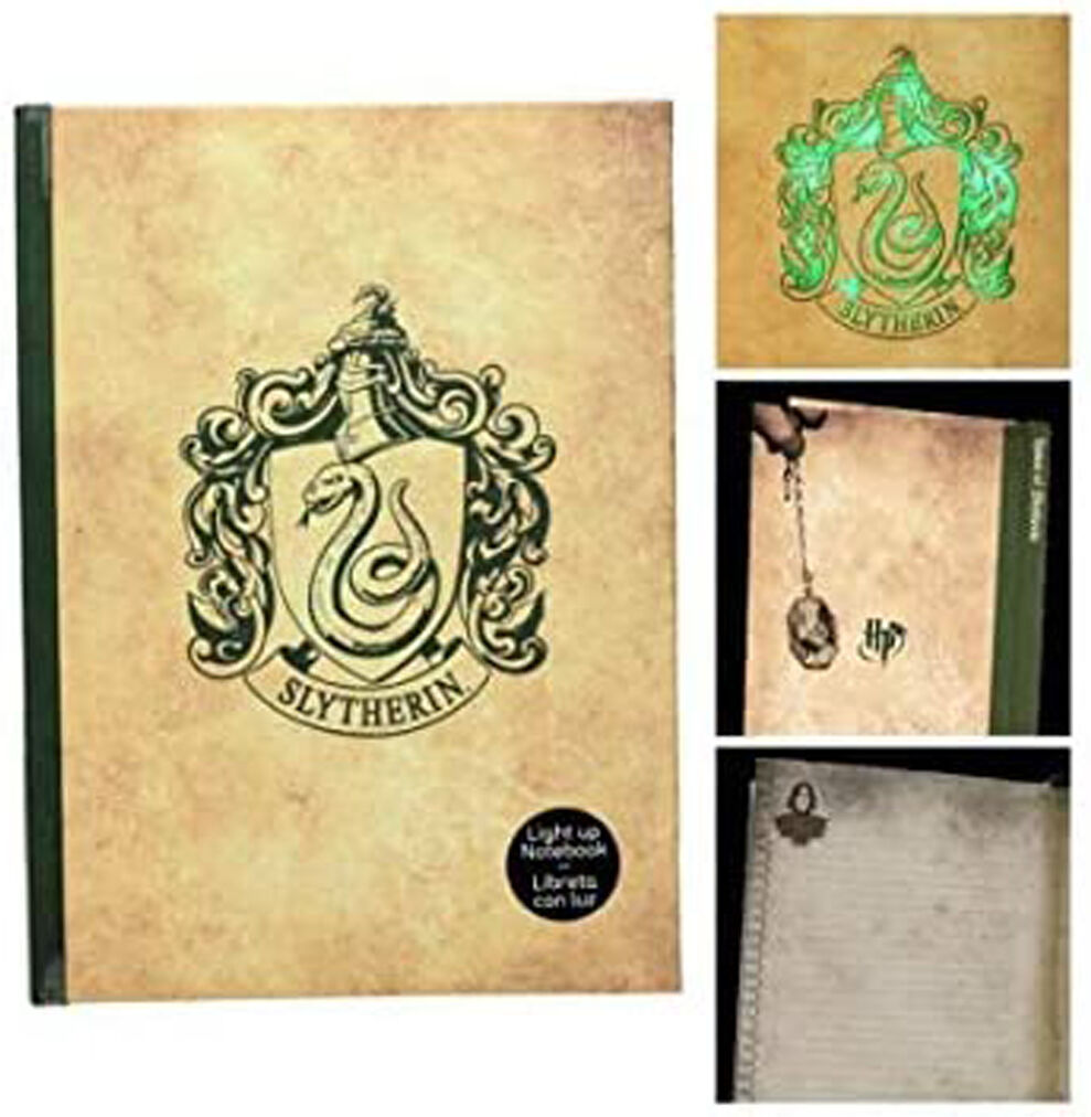 SD Toys Slytherin libreta con luz Harry Potter