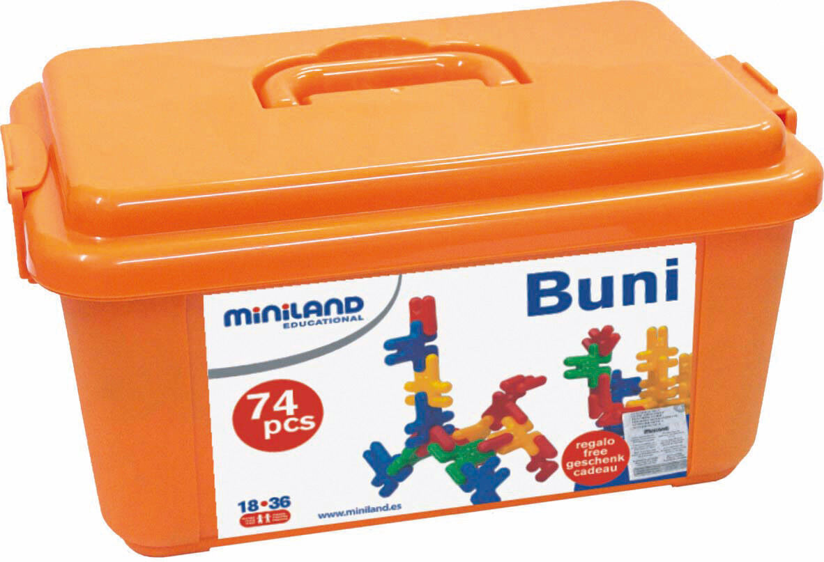 Miniland Bloques de construcciones Buni 74 piezas
