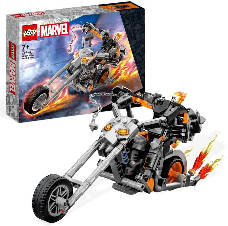 LEGO® Marvel Meca y Moto del Motorista Fantasma 76245